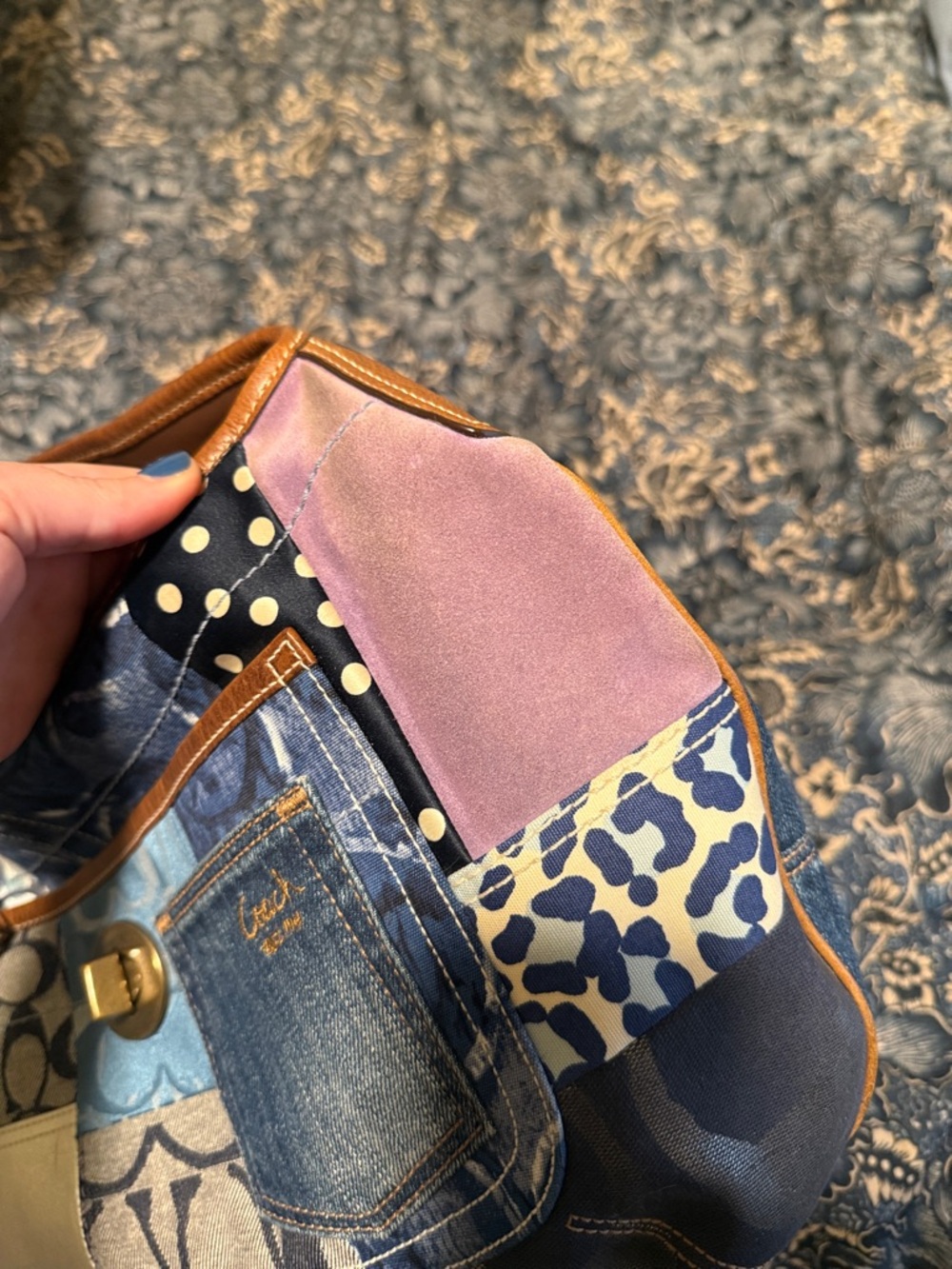 Coach Ergo XL Denim Patchwork (10809) - Picture 9 of 10